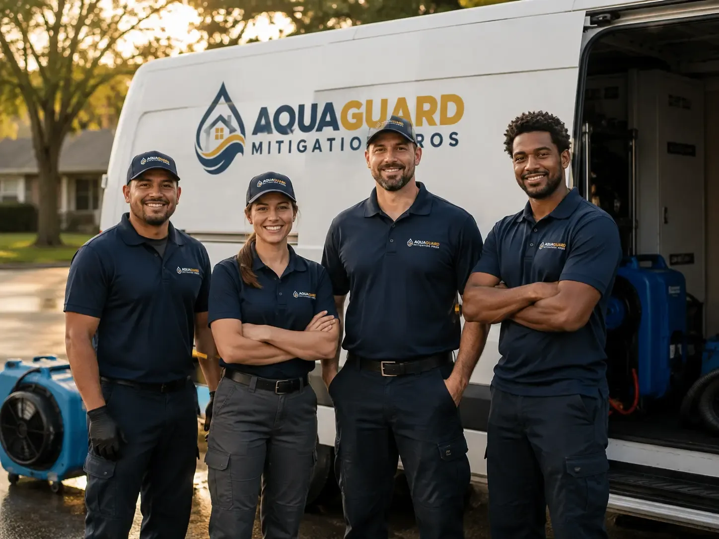 Water Damage Mitigation company in Sikes, LA